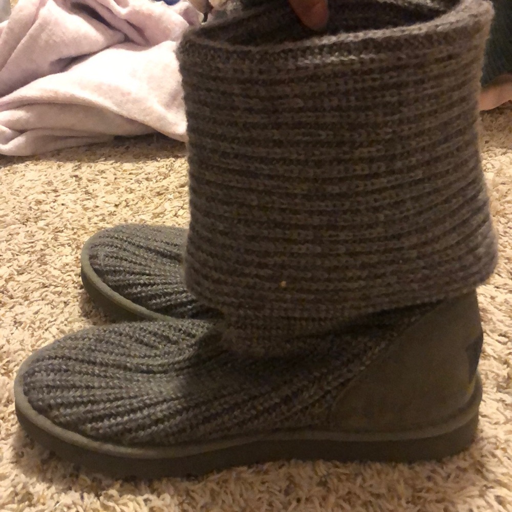 Grey UGG boots